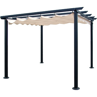 PERGOLA JABO POLYESTER ALUMIN 3X3M